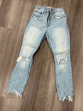 A&F mom jeans